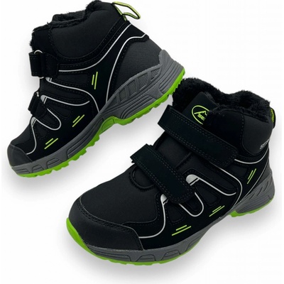 Sente chlapecké softchellové zimní boty černé