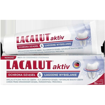 Lacalut Aktiv ochrana dásní bělení 75 ml
