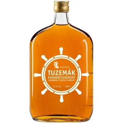 Bartida Tuzemák 37,5% 1 l (čistá fľaša)