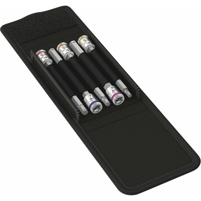 WERA Sada nástčných kľúčov Zyklop 1/4" s bitom Hex-Plus HF, 5 dielna