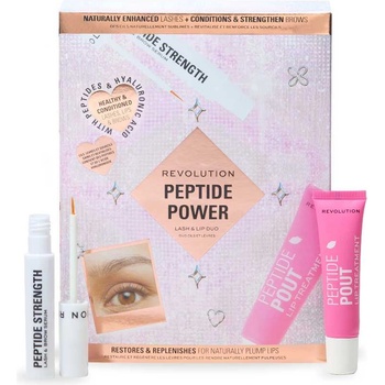 Revolution Beauty Peptide Power Lash and Lip Duo Gift Set