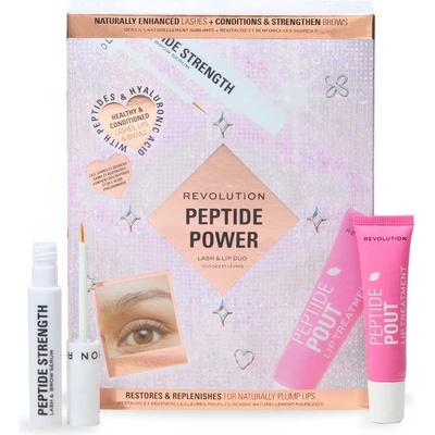 Revolution Beauty Peptide Power Lash and Lip Duo Gift Set