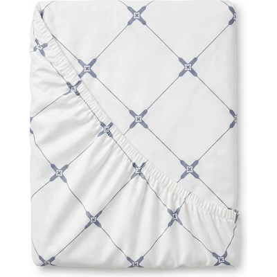 Kvalitex bavlna napínacie prestieradlo Zafír biely 140x200