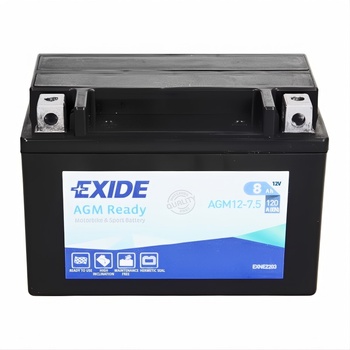 Image 1 of Exide AGM Ready 8Ah 120A left+ YTX9-BS