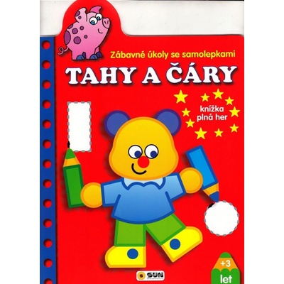 Sun Zábavné úkoly se samolepkami Tahy a čáry CZ verzia