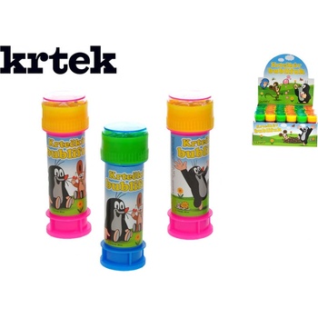 Krtečkův bublifuk 50ml červená