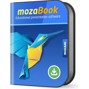 MOZAIK mozaBook MULTILANG, интерактивен, образователен, 40 езика, дигитални уроци, електронен лиценз (DISPL-SM-1Y)