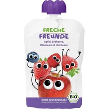 FRECHE FREUNDE Bio Jablko jahoda borovnica a malina 100 g