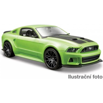 Maisto2014 Ford Mustang Street Racer matná zelená 1:24