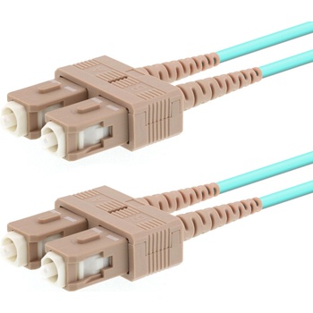 Conneu SC-SC мултимод OM4 дуплекс 3мм оптичен пач кабел & mdash; 2 метра (CNFJ-SCSCOM4DVT3mm-2)