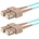 Conneu SC-SC дуплексна пач корда, мултимод OM4, 3 мм. , виолетова, Conneu (2.0 м) (CNFJ-SCSCOM4DVT3mm-2)