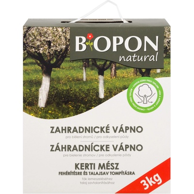 Bopon zahradnické vápno 3 kg – Zboží Dáma
