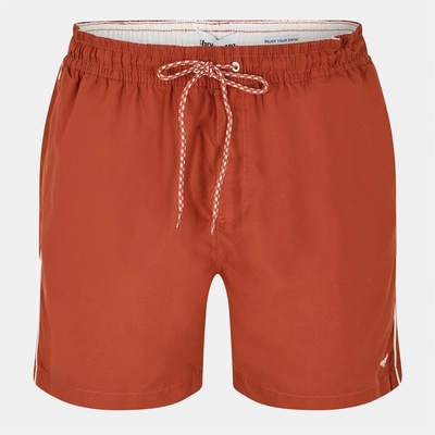 Threadbare Бански гащета Threadbare Men's Swim Shorts - Rust
