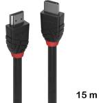 Lindy HDMI Стандартен кабел 15 м, Lindy, Black Line 36469 (36469)