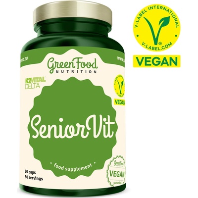 GreenFood SeniorVit 60 kapslí