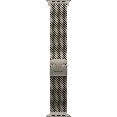 Apple Watch 49mm milánský tah z přírodního titanu - Medium MK0D4ZM/A