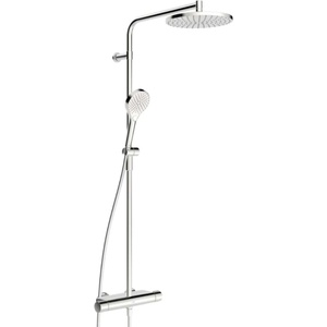 Hansa Viva - Душ система с термостат, диаметър 25 cm, 3 струи, хром 65159201 (65159201)