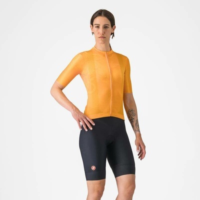 Castelli dámské s laclem Prima 2 DT Bibshort Twilight Blue/Hibiscus