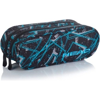 HEAD Ученически несесер Head - HD 257, 2 ципа (AS505019033)