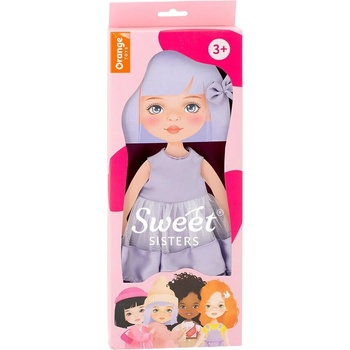 Orange Toys Комплект дрехи за кукла Orange Toys Sweet Sisters - Лилава рокля (S04)