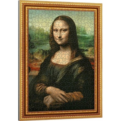 TreflFrame Art PuzzloRama Leonardo da Vinci Mona Lisa 500 dielov
