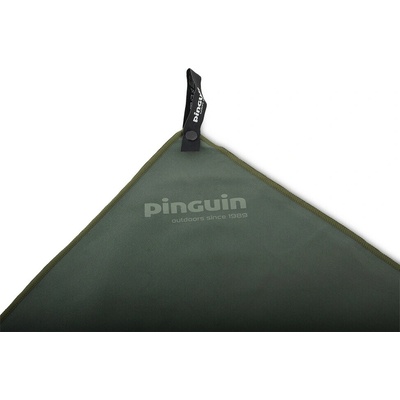 Pinguin uterák Micro towel Logo 75 x 150 cm sivá