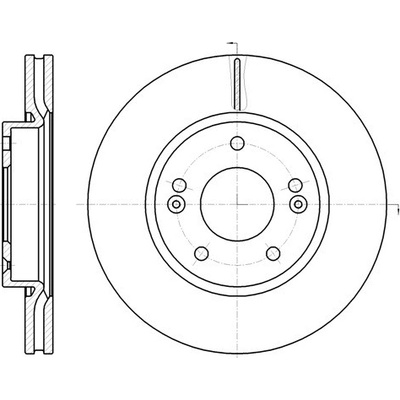 Brzdový kotúč REMSA 61208.10