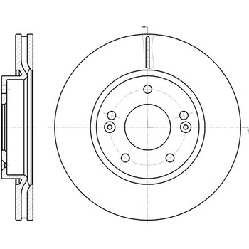 Brzdový kotúč REMSA 61208.10