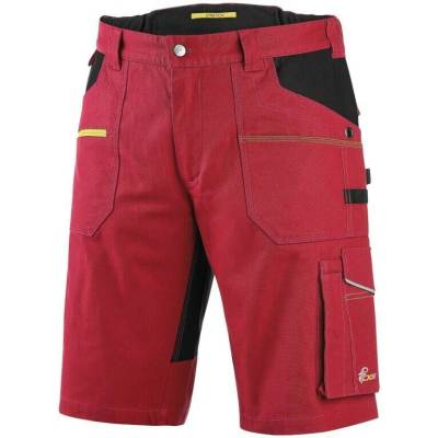 CXS Stretch kraťasy červeno-čierne