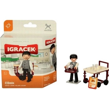 Efko IGRÁČEK Číšník s doplňky