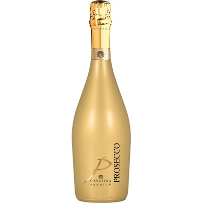 Cavatina Premium Prosecco D.O.C. Extra Dry 11% 0,75 l (čistá fľaša)