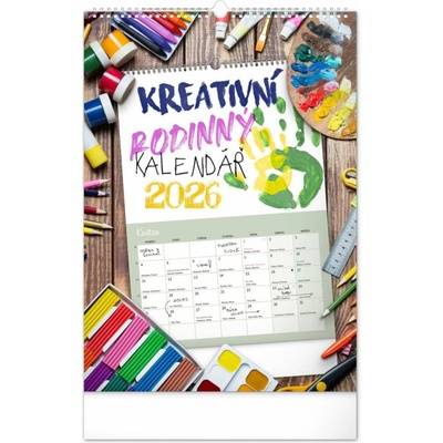 NOTIQUE Kreatívny rodinný 33 x 46 cm 2026