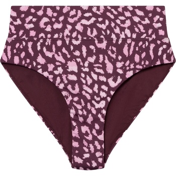 DEDICATED Дамско бикини долнище DEDICATED Women's Bikini Pants Slite Bikini bottom - Leopard Burgundy - размер XL (150-1789-1515)