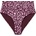 DEDICATED Дамско бикини долнище DEDICATED Women's Bikini Pants Slite Bikini bottom - Leopard Burgundy - размер XL (150-1789-1515)