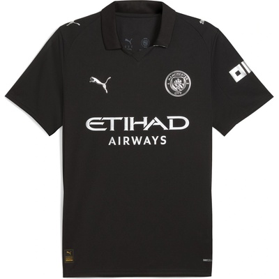 PUMA Manchester City Away Kit 2025 2026 Adults - Black