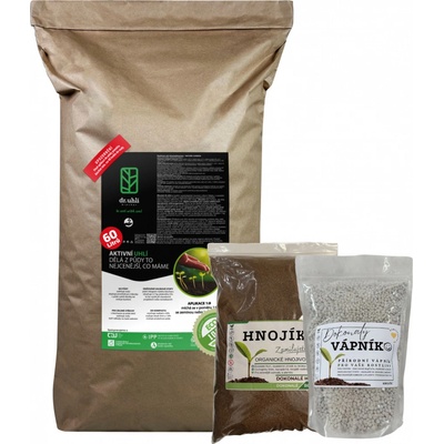 Dr. Uhli COMBO SUPER Biochar 60 l + Hnojík 4 l + 2,5 l Vápník