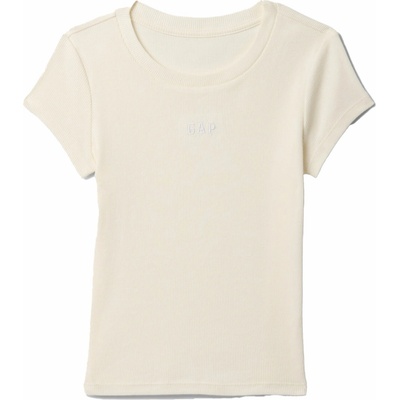 GAP French Ribbed Logo béžová