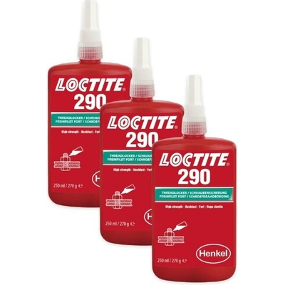 Loctite 290 vysokopevnostné 250 ml 3 ks