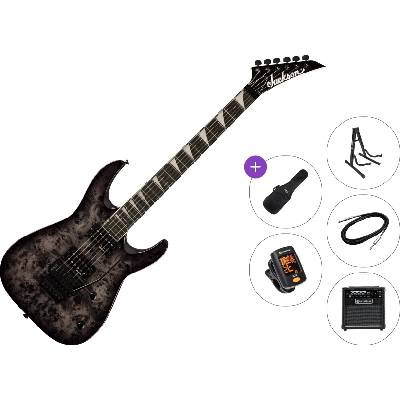 Jackson JS Series Dinky JS32 AH Premium SET Transparent Black Електрическа китара