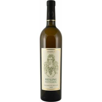 Johann W Třebívlice Riesling Kwytelberg České zemské víno 2018 14% 0,75 l (holá láhev)