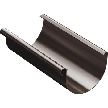 Precit Roof Okvapový žľab Ø 125 mm x 4000 mm hnedý