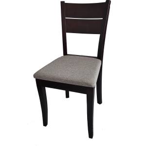 Bogdan Furniture Europe Sam трапезен стол ВЕНГЕ/БЕЖОВО