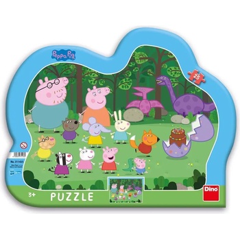 Image 1 of Dino - Puzzle Piglet 25 pieces - 1 - 39 piese