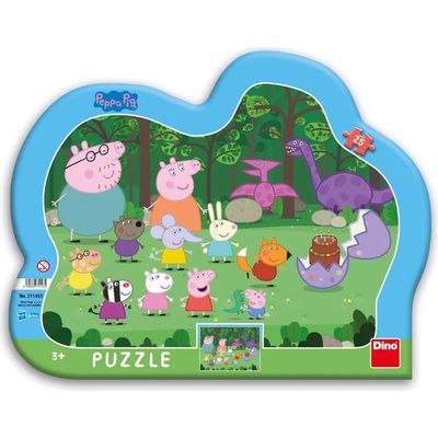 Dino - Puzzle Piglet 25 pieces - 1 - 39 piese