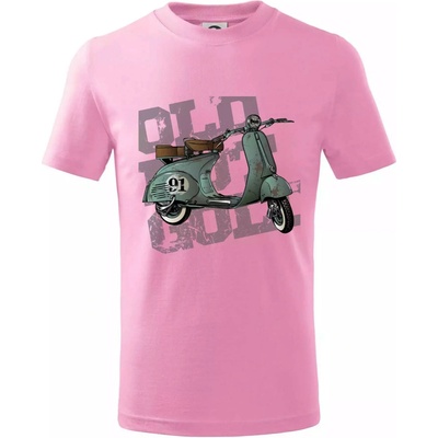 Scooter olive tričko detské ružová