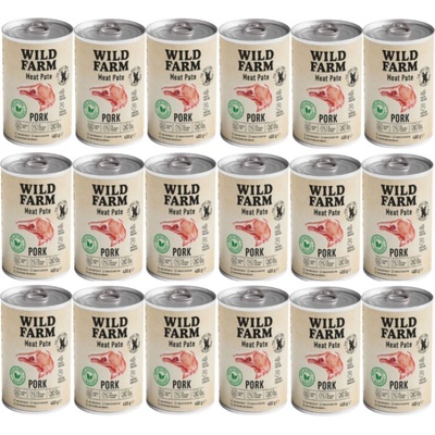 Wild Farm Pate Pork 18 x 400 g
