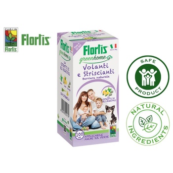 Flortis - Италия ЕКО Бариера концентрат срещу пълзящи и летящи насекоми - Flortis GreenHome 100 мл (1135000-10)