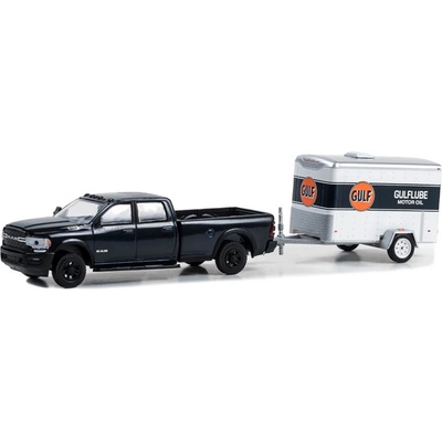 GreenLight Ram 2500 Pick up 2023 + Nákladní Přívěs 1:64