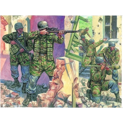 Italeri figurky WWII GERMAN PARATROOPERS 1:72