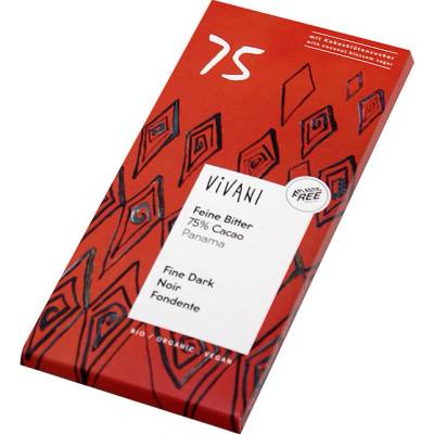 VIVANI hořká 75% s kokos.cukrem 80 g